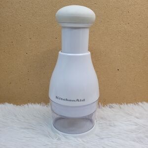 KitchenAid White Manual Chopper